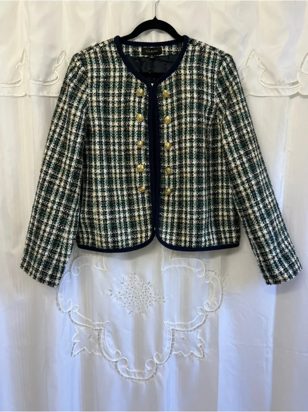 Talbots nwt contrast